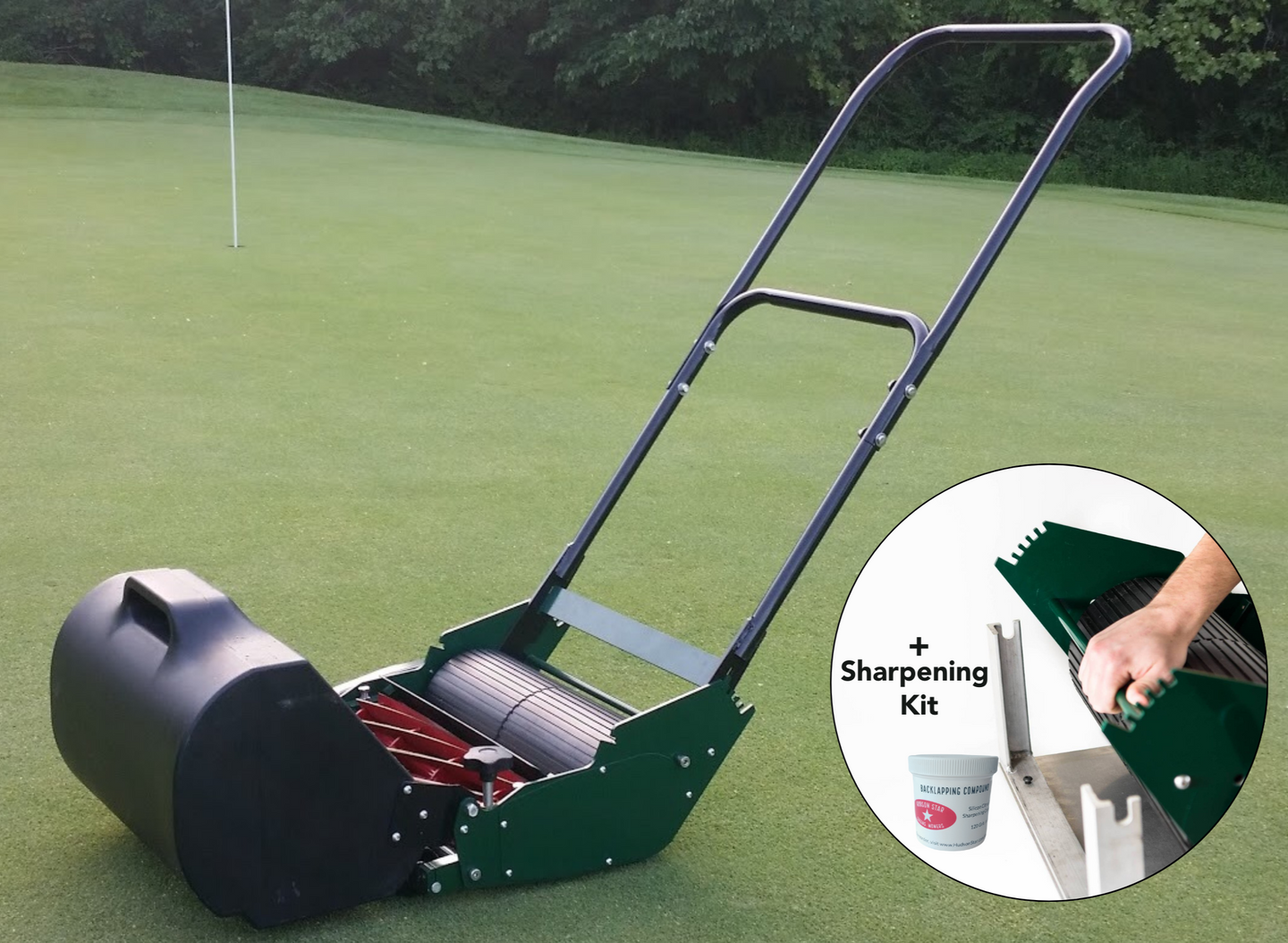 BUNDLE SALE : Premier 11 or 8 Blade Greens Mower + Sharpening Kit